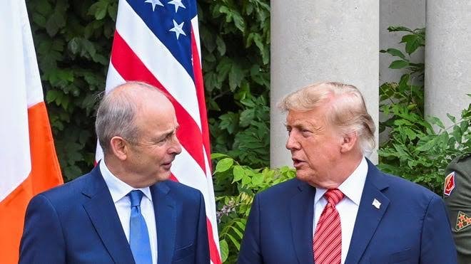 Donald Trump, Ireland, Northern Ireland, Irish Unity, Micheál Martin
